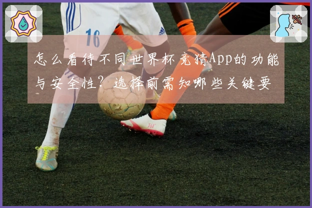 怎么看待不同世界杯竞猜App的功能与安全性？选择前需知哪些关键要素？