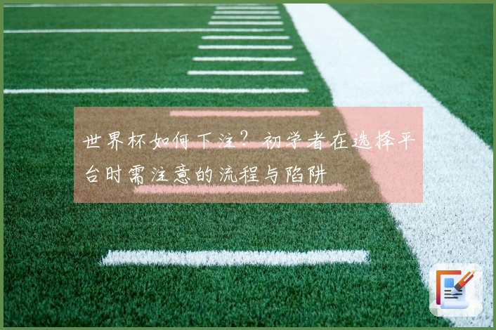 世界杯如何下注？初学者在选择平台时需注意的流程与陷阱